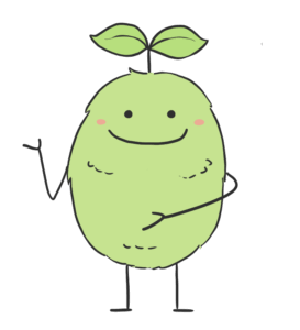 空き家の相続に関するまとめを伝える葉っぱのキャラクターのイラスト